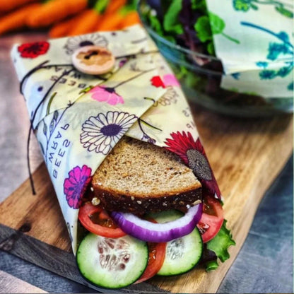 Sandwich Wrap Meadow Magic Vegan Wraps Bee's Wrap 