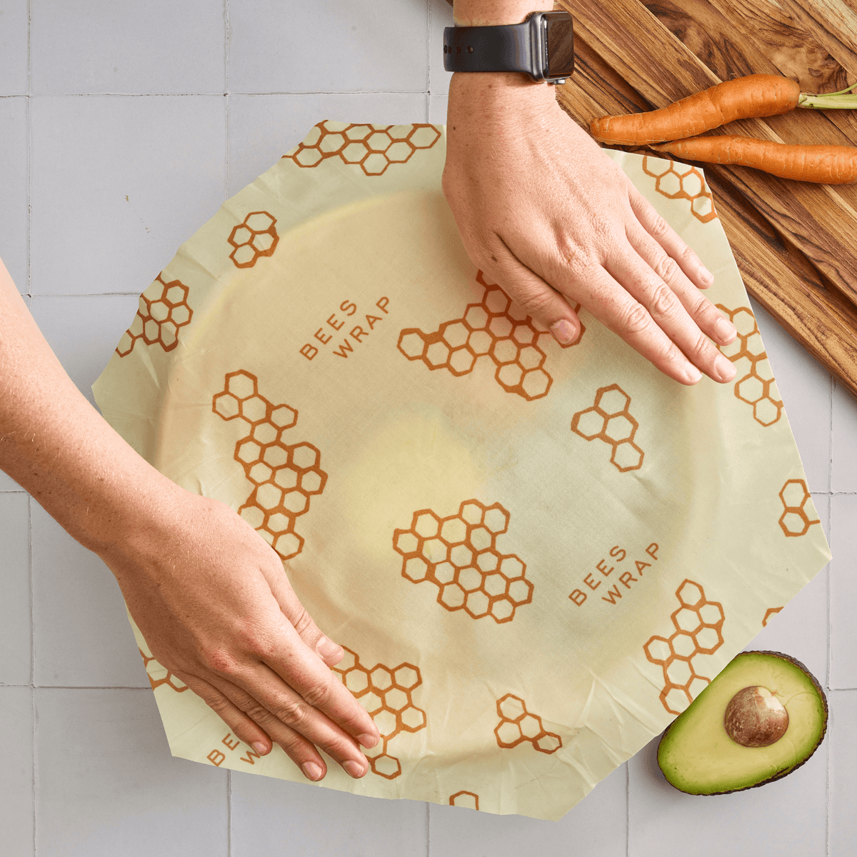 HexHugger™ Bowl Cover 3 Pack Bee's Wraps Bee's Wrap 